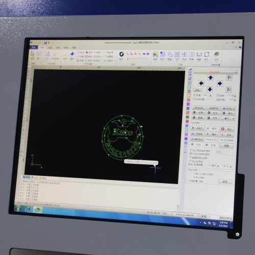Máy cắt laser vàng máy cắt chính xác cho đồ trang sức