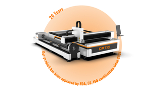 Tấm và ống bằng máy cắt laser bằng sợi với bảng trao đổi opt-gt1530