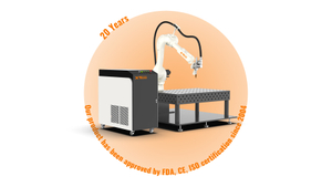 Hàn laser bằng sợi robot 
