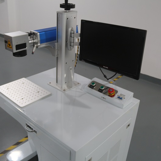 Máy đánh dấu laser sợi máy tính để bàn